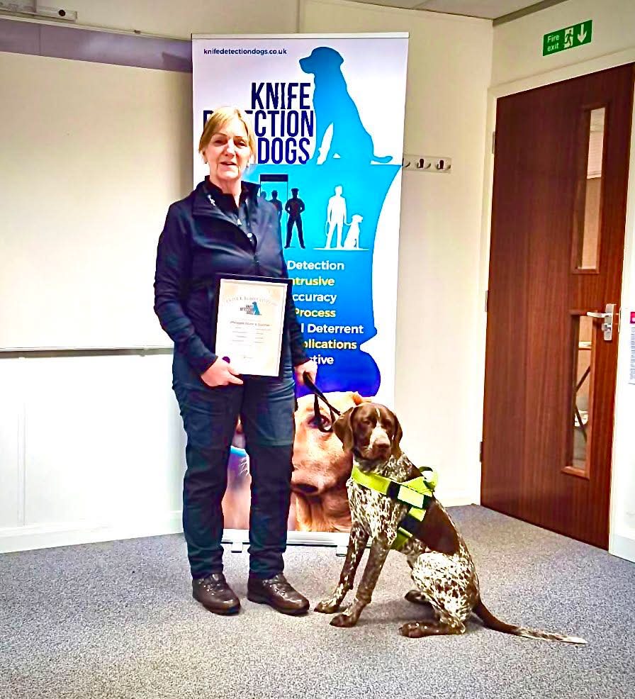 Philippa Hunt is the founder of Quest K9’s Detection Dogs